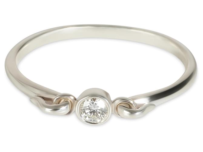 Bague de mode Tiffany & Co. Elsa Peretti en argent sterling 0,1 CTW  ref.1525899