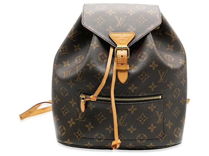 Louis Vuitton Monogram Canvas Montsouris Backpack NM Brown Cloth  ref.1525921