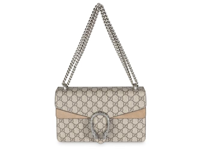 Sac Dionysus Small en toile GG Supreme beige de Gucci  ref.1525930