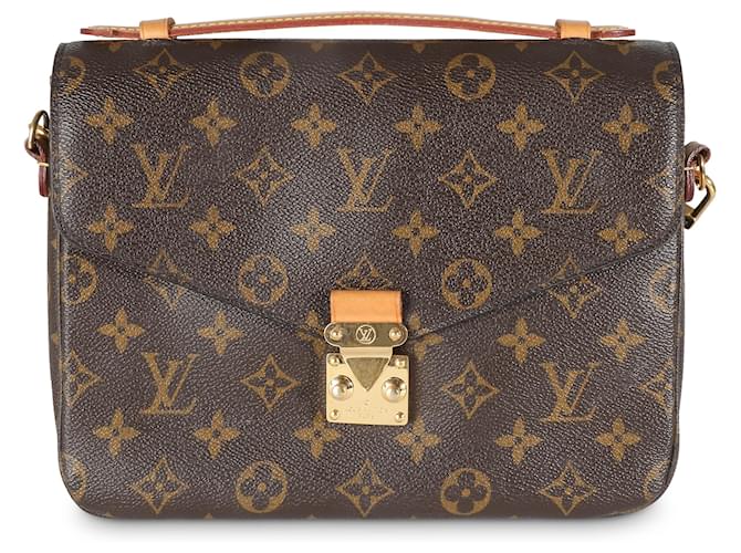 Pochette Metis en toile Monogram Louis Vuitton Marron  ref.1525999