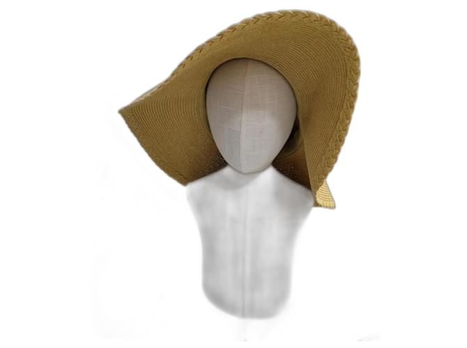 Ann Taylor Chapeaux Paille Beige  ref.1526059