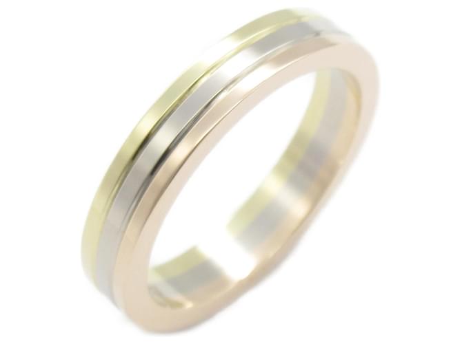 Cartier 18K Gold Band Ring Golden White gold Yellow gold Pink gold  ref.1526094