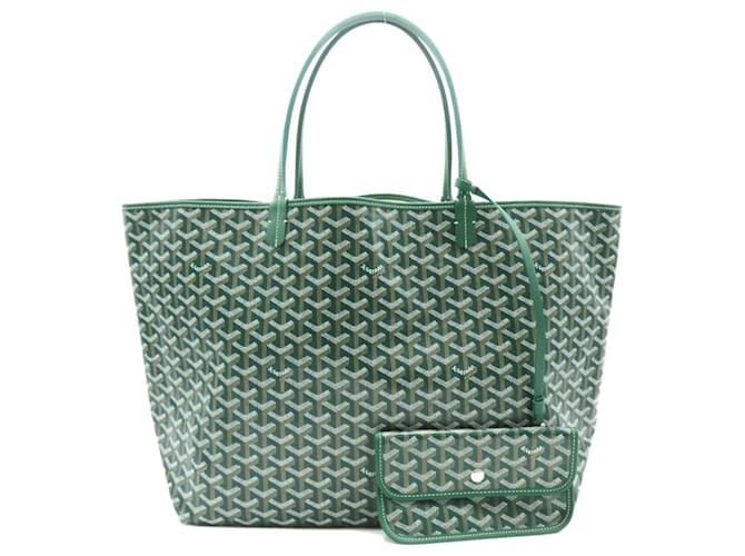 Goyard Saint Louis GM Tote Bag Green Cloth  ref.1526113