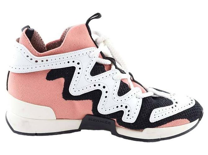 Hermès Ledersneaker Weiß 
