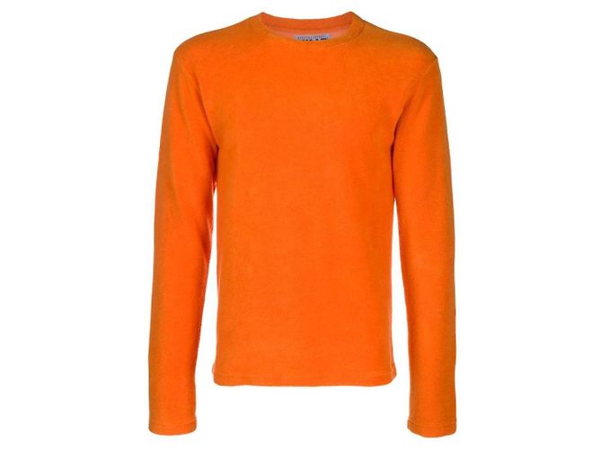 Moletom Laranja Walter Van Beirendonck