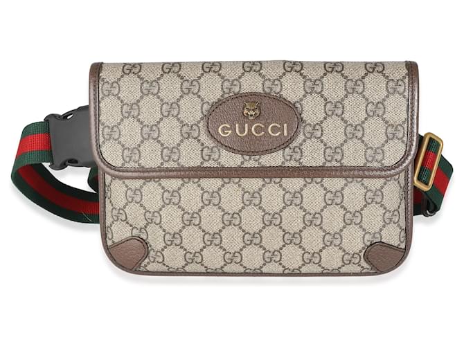 Gucci Beige GG Canvas Neo Vintage Belt Bag Cloth  ref.1526670