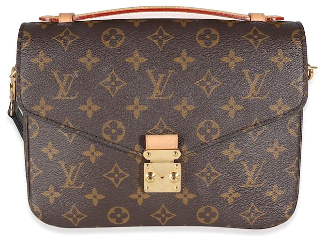 Pochette Metis en toile Monogram Louis Vuitton Marron  ref.1526674