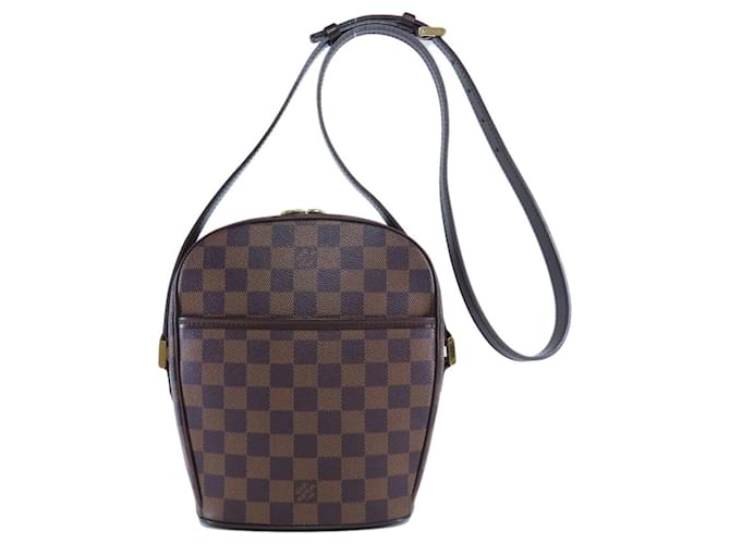 Louis Vuitton Ipanema Marrom Lona  ref.1526963