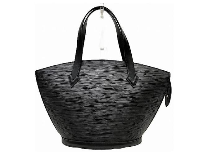 Louis Vuitton Epi Saint-Jacques PM Handbag M52272 Black Leather  ref.1527459