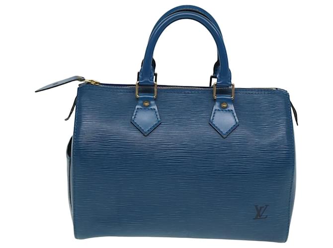 Louis Vuitton Speedy 30 Azul Cerámico  ref.1528248