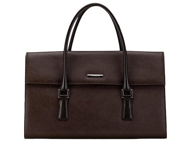 Burberry - Brown Leather  ref.1528408