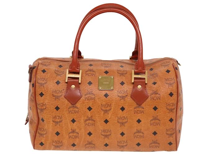 MCM Visetos Toile Marron  ref.1528496