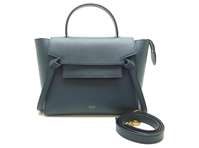 Celine belt bag abyss blue best sale