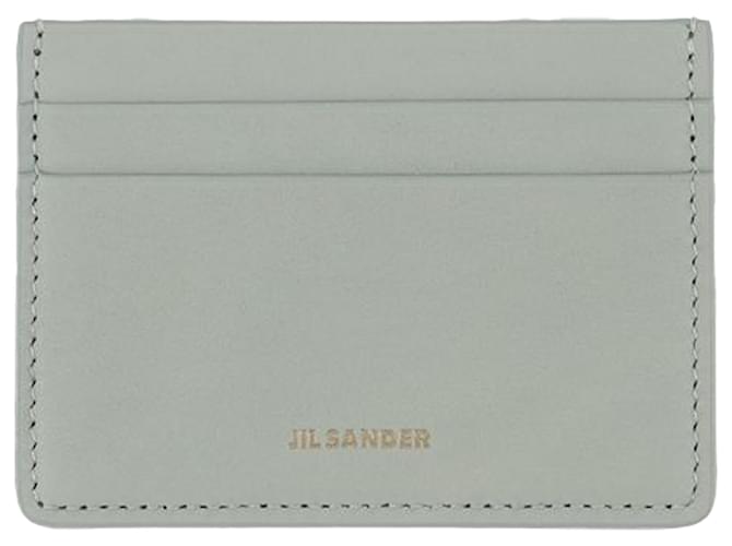 Porta-cartões - Jil Sander - Couro - Tabaco Marrom Bezerro-como bezerro  ref.1528787