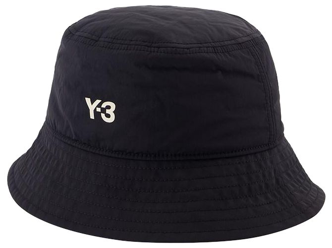 Y3 Strp B Bucket Hat - Y-3 - Synthetic - Black