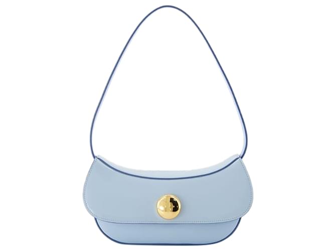 Petit sac à bandoulière Hobo - Marni - Cuir - Bleu  ref.1528927