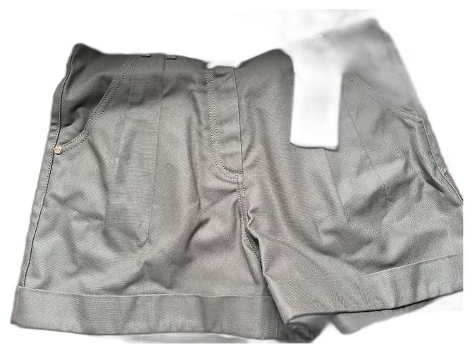 Shorts com logo Balmain Verde