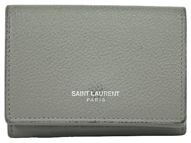 Saint Laurent Marrom Couro  ref.1529558