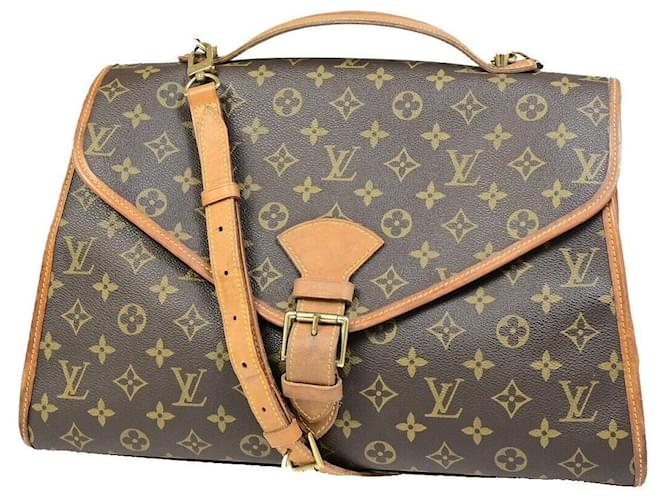 Louis Vuitton Beverly Braun Leinwand  ref.1529560