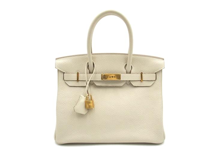 Hermès Birkin 30 Cream Leather  ref.1529782