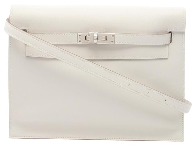 Hermès Kelly White Leather  ref.1529798