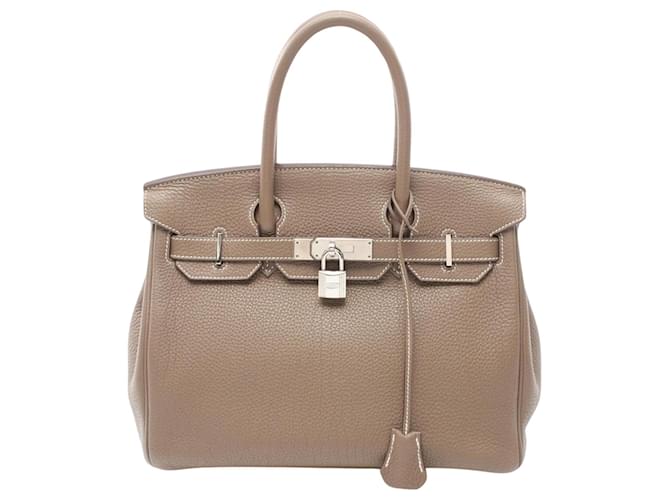 Kelly Hermès Birkin 30 Brown Leather  ref.1529832