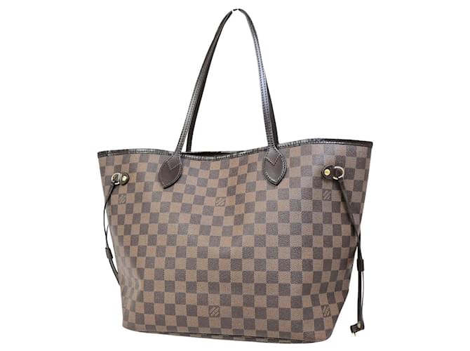 Louis Vuitton Neverfull MM Toile Marron  ref.1529917