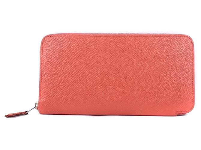 Hermès Hermes Azap Wallet Pink Leather  ref.1530135