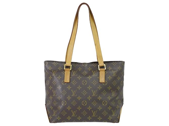 LOUIS VUITTON Piano Tote Brown Cloth  ref.1530272