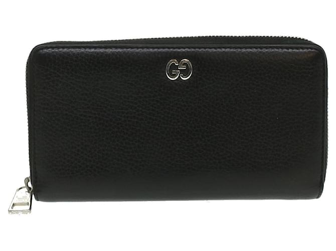 GUCCI GG Marmont Wallet Black Leather  ref.1530347