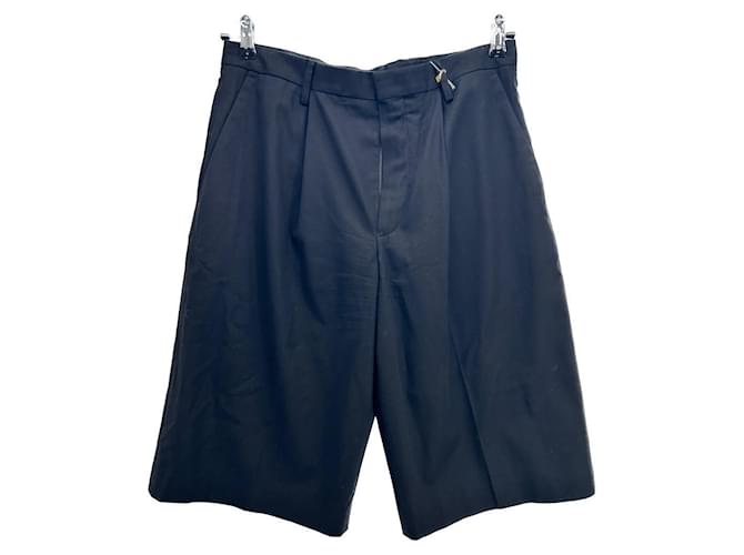 DRIES VAN NOTEN Shorts T.IT 48 Coton Noir  ref.1532780