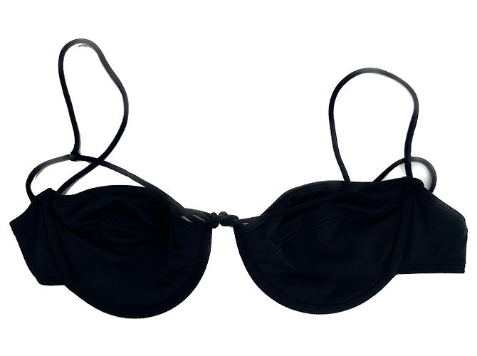 Jacquemus Badebekleidung T.International S Polyester Schwarz