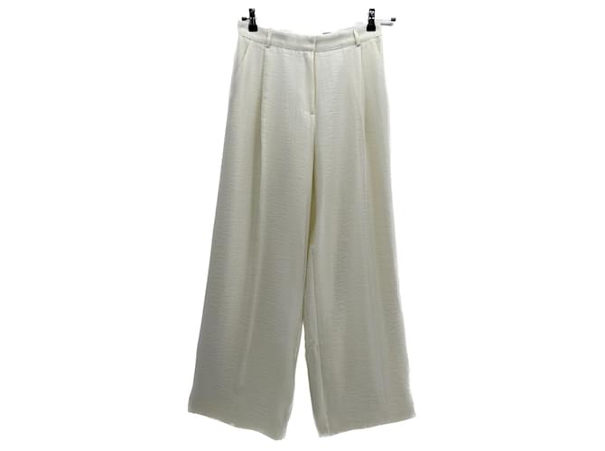 Autre Marque Marcéla London trousers T.International S Cotton Cream  ref.1532837