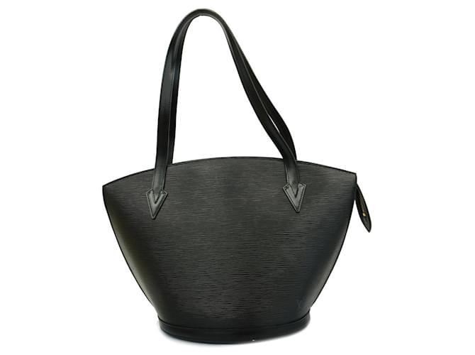 Bolsa de Ombro Saint Jacques Epi Louis Vuitton Preto  ref.1532978