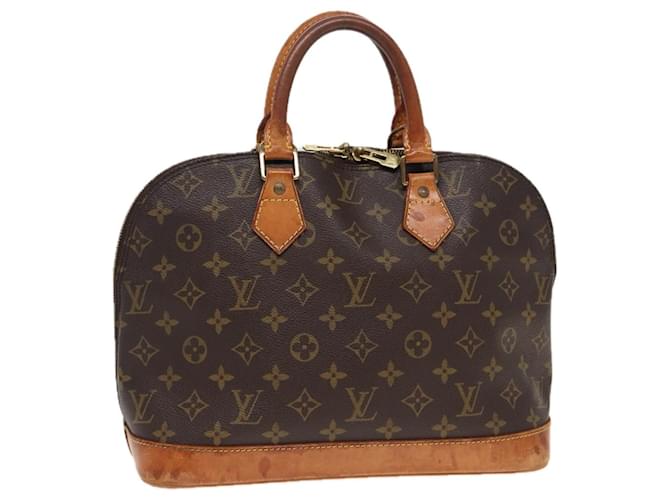 LOUIS VUITTON Bolsa de Mão Monogram Alma M51130 LV Auth 81398 Monograma Lona  ref.1533040