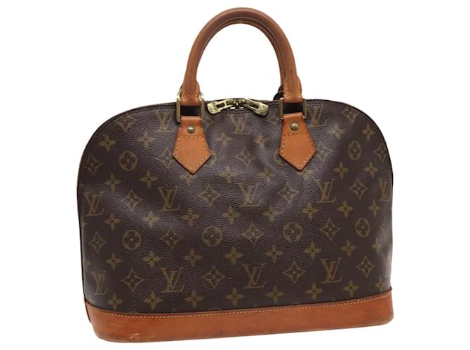 LOUIS VUITTON Bolsa de Mão Monogram Alma M51130 LV Auth 82449 Monograma Lona  ref.1533146