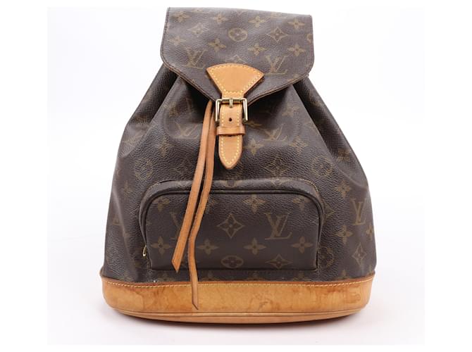 Louis Vuitton Monogram Canvas Mini Montsouris Backpack M51137 Brown Leather  ref.1533693