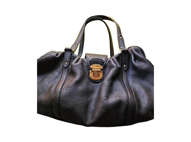 Mahina Babylone Louis Vuitton Mahina Castanho escuro Couro  ref.1533981