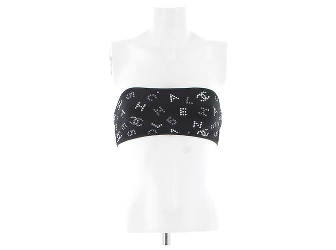 CHANEL Bademode T.FR 38 Polyester Schwarz