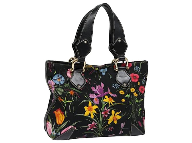 GUCCI Flora Tote Bag Canvas Multicolor 153024 Auth ar12134 Multiple colors Cloth  ref.1534330