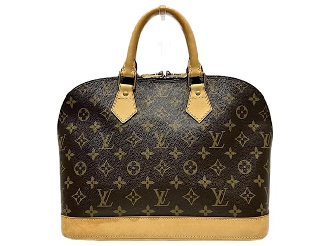 Louis Vuitton Monogram Alma Handbag Brown  ref.1534728