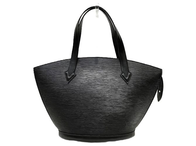 Louis Vuitton Epi Saint Jacques PM Handbag Black