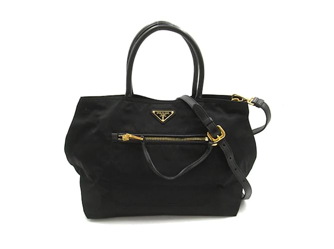 Prada Nylon Tote Bag Black  ref.1534959