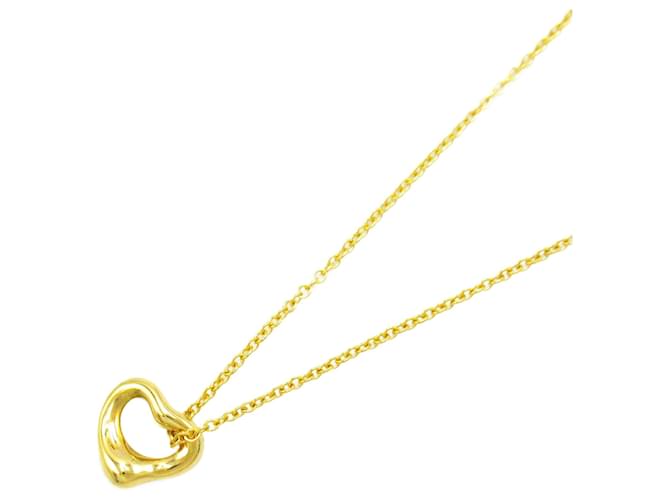 Collar de corazón de oro amarillo de 18K Tiffany & Co. Dorado  ref.1535008