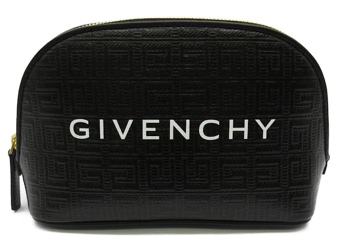 Bolsa de pouch em couro preto Givenchy  ref.1535031