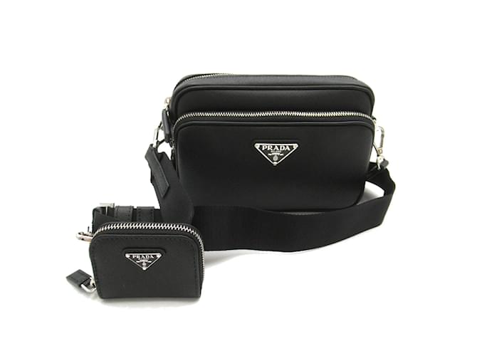 Prada Saffiano Leather Shoulder Bag