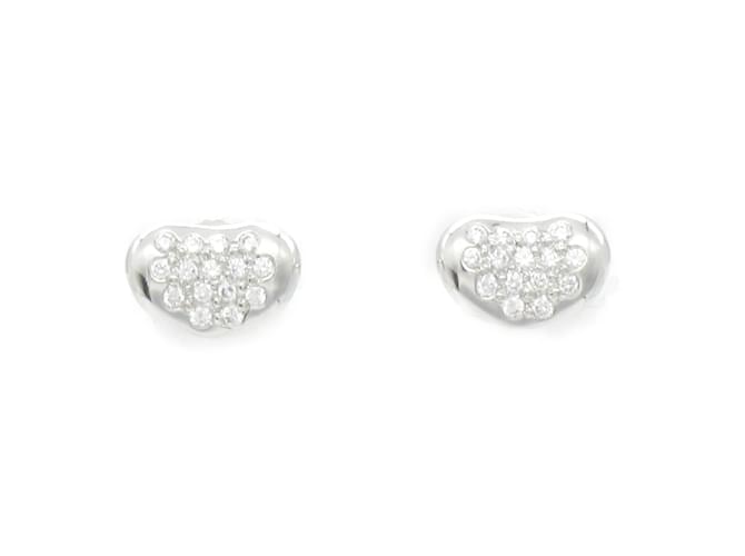 Boucles d'oreilles en diamant en platine Tiffany & Co.  ref.1535208