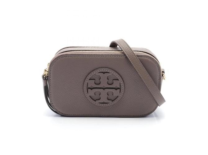 Sac bandoulière mini Miller de Tory Burch Cuir Beige  ref.1535353