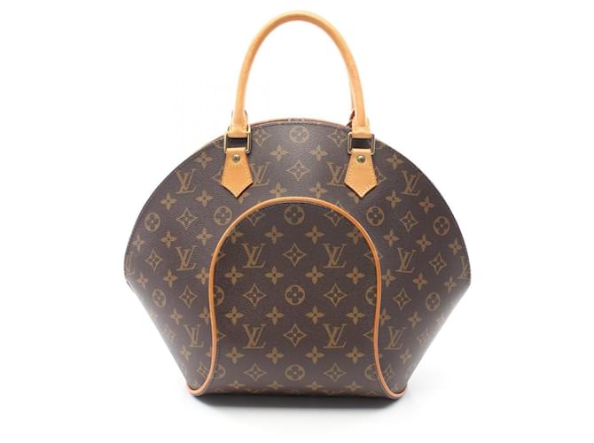 Louis Vuitton Ellipse MM Monogram Handbag Brown Cloth  ref.1535444