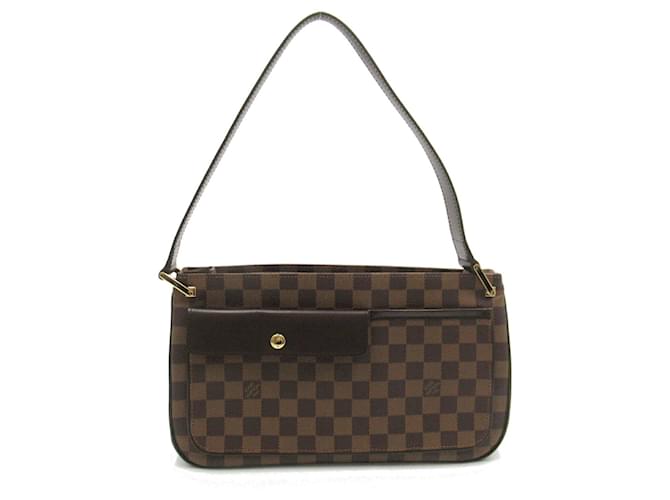 Bolsa de Ombro Auburn Louis Vuitton Marrom Lona Plástico  ref.1535466